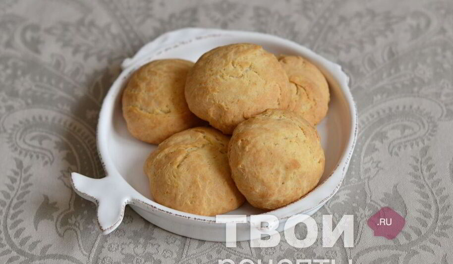 Рецепт булочек без дрожжей