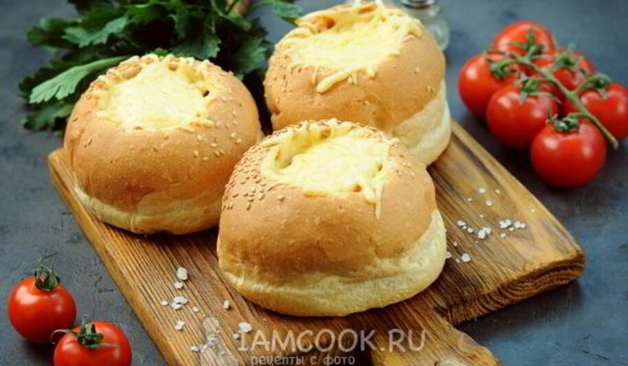 Рецепт булочек-пицц