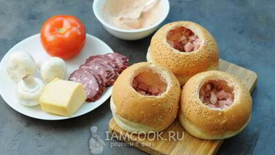 булочки-пиццы