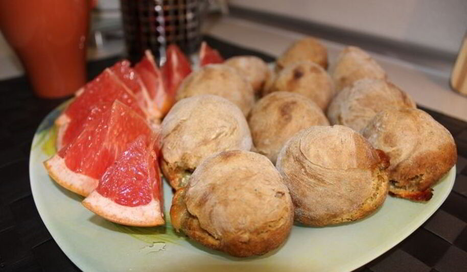 Рецепт булочек с брынзой