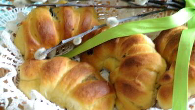 булочки с карамелизированным маком