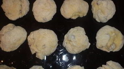 булочки с цукатами