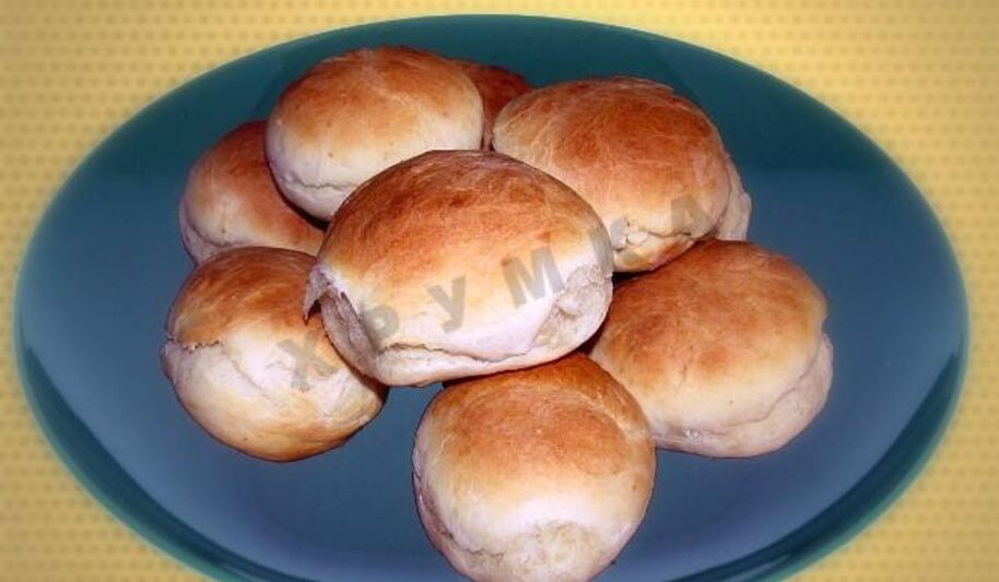 Рецепт быстрых булочек без яиц и дрожжей