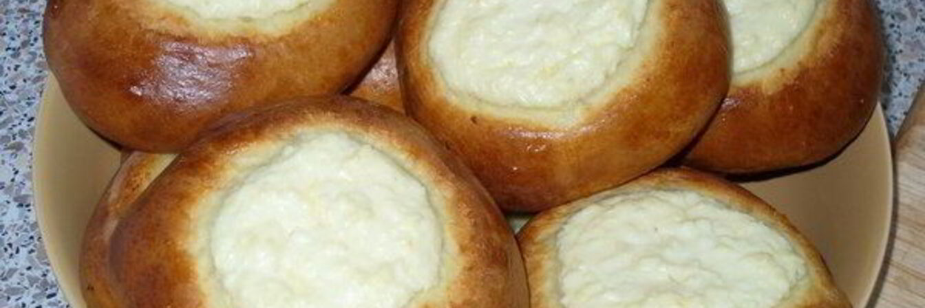 Домашние творожные ватрушки в духовке