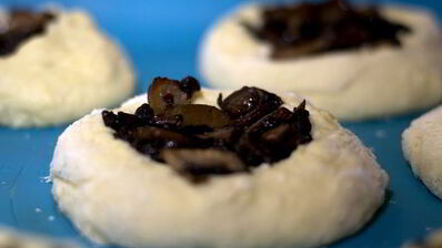 грибные ватрушки