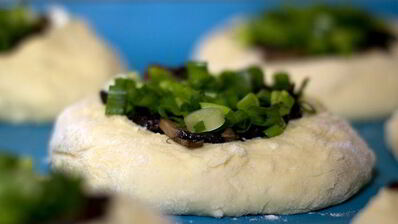 грибные ватрушки