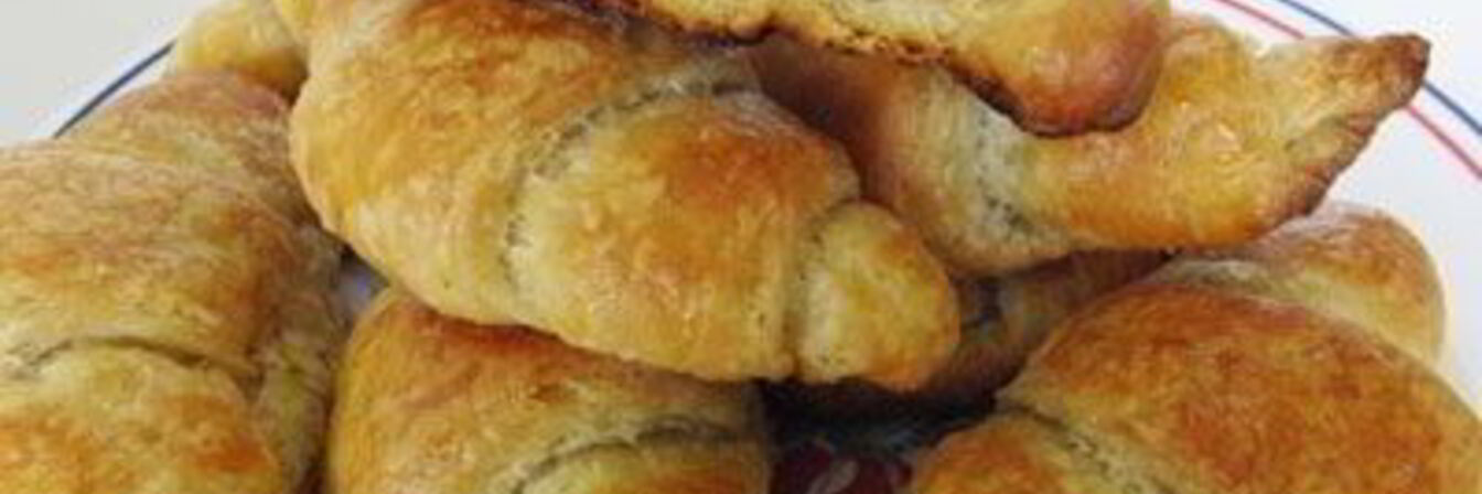 Круассаны дрожжевые