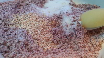 паровые булочки с фасолью по-корейски