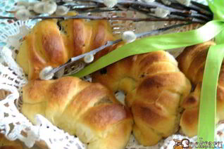 Булочки с маком