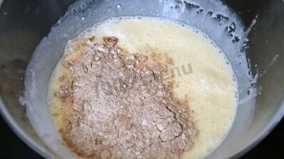 шоколадная королевская ватрушка с какао