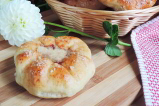 Творожные булочки Осеннее чаепитие