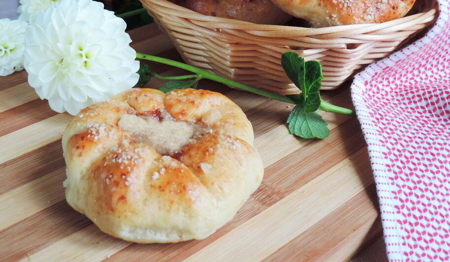 Рецепт творожных булочек осеннее чаепитие