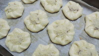 творожные булочки осеннее чаепитие