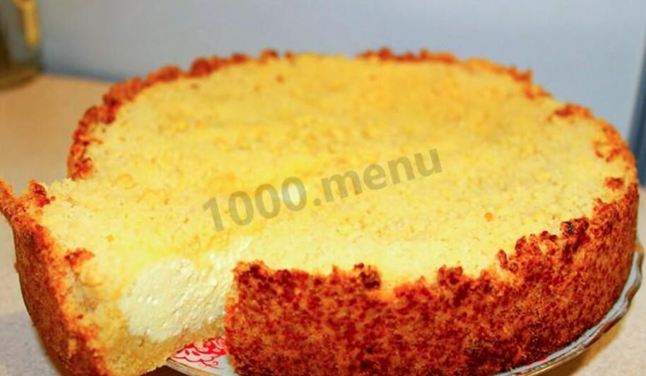 Рецепт ватрушки на сливочном масле с творогом в мультиварке