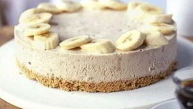 банановый чизкейк без выпечки