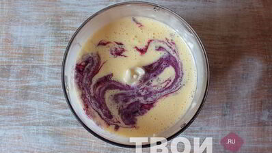 черничный чизкейк