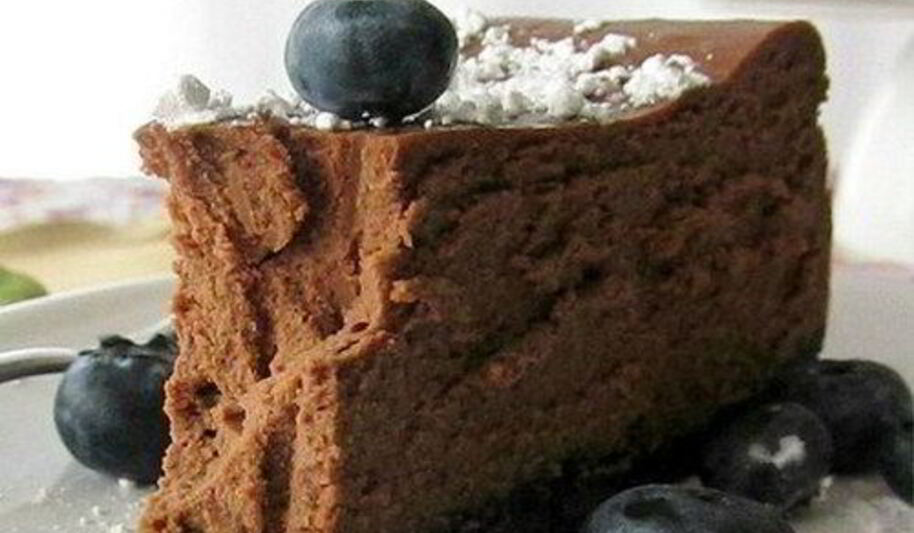 Рецепт чизкейка с черникой шоколадный