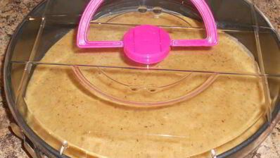 чизкейк с фруктами и желе