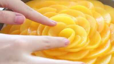 чизкейк с персиками