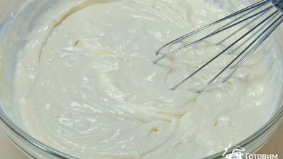 чизкейк с яблоками и маком