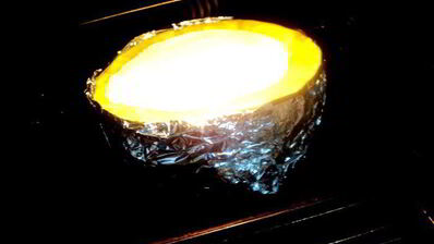 чизкейк в тыкве паутинка