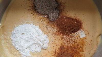 карамельно-тыквенный чизкейк