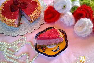 Клубничный чизкейк без сыра