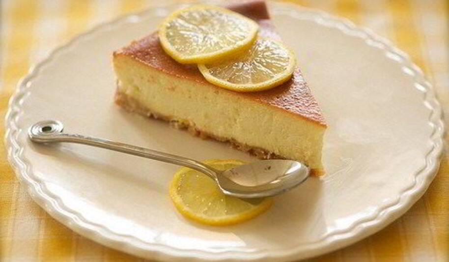 Рецепт лимонного чизкейка с медом