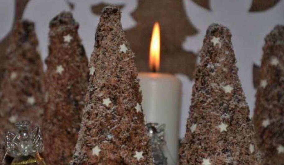 Рецепт мини-чизкейка елки без выпечки