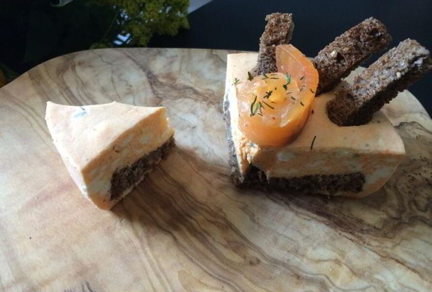 Морковный чизкейк