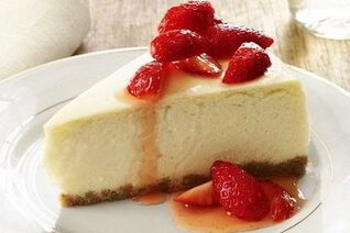 Низкокалорийный творожный чизкейк