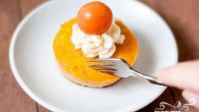 тыквенные чизкейки-мини