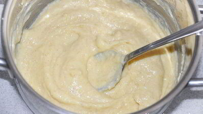 ванильный чизкейк с голубикой