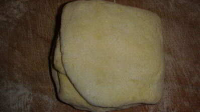 домашние слойки с печенью