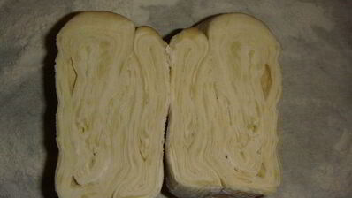 домашние слойки с печенью