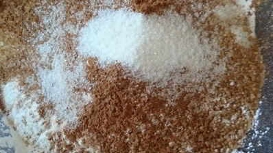 банановый кекс с кедровыми орешками и цедрой лимона