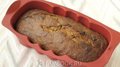 банановый кекс с вишней