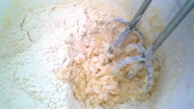 двойной кекс с прослойкой из варенья