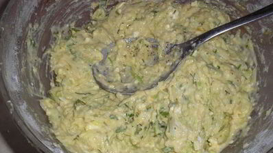 кабачковые кексы с хрустящей посыпкой