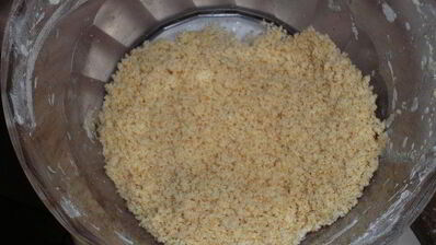 кабачковые кексы с хрустящей посыпкой