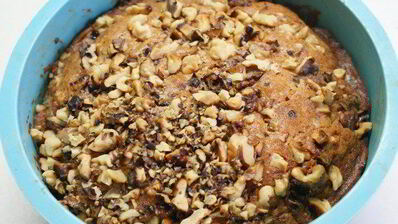 кекс ореховый с сухофруктами