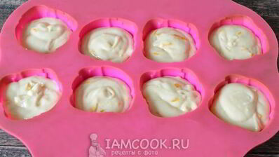 кекс с апельсиновой цедрой