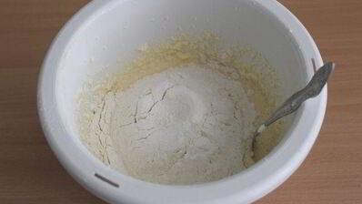 кекс с черникой