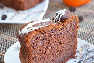 Кекс с хурмой