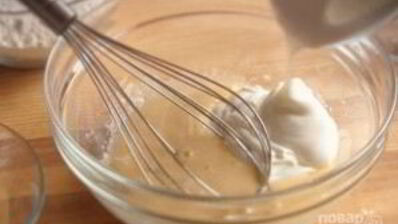 кексики на сметане с конфетами