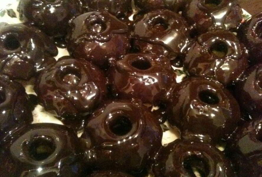 Кексики в шоколадной глазури