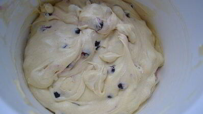 кексы со смородиной