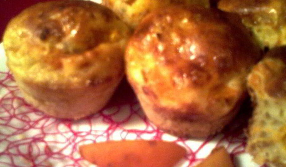 Рецепт кексов творожных со штрейзелем наоборот