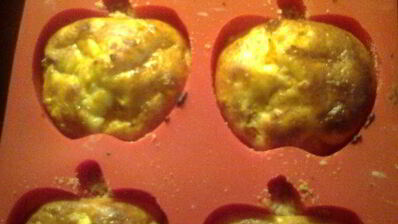 кексы творожные со штрейзелем наоборот