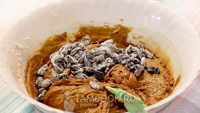 кофейный кекс с изюмом